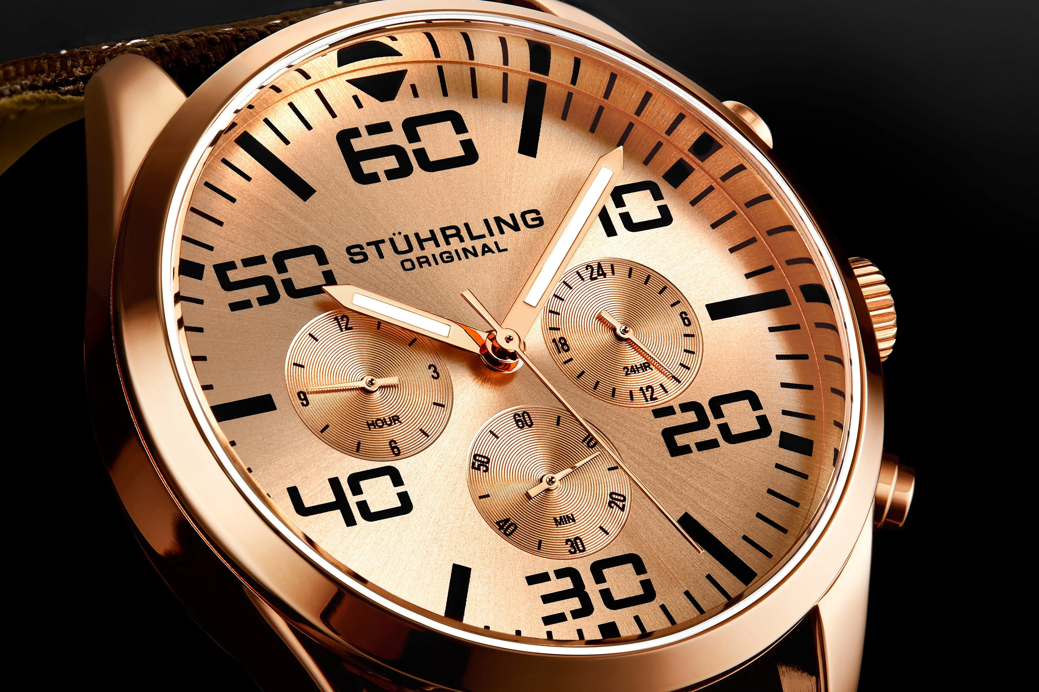 4001 Quartz 42mm Aviator