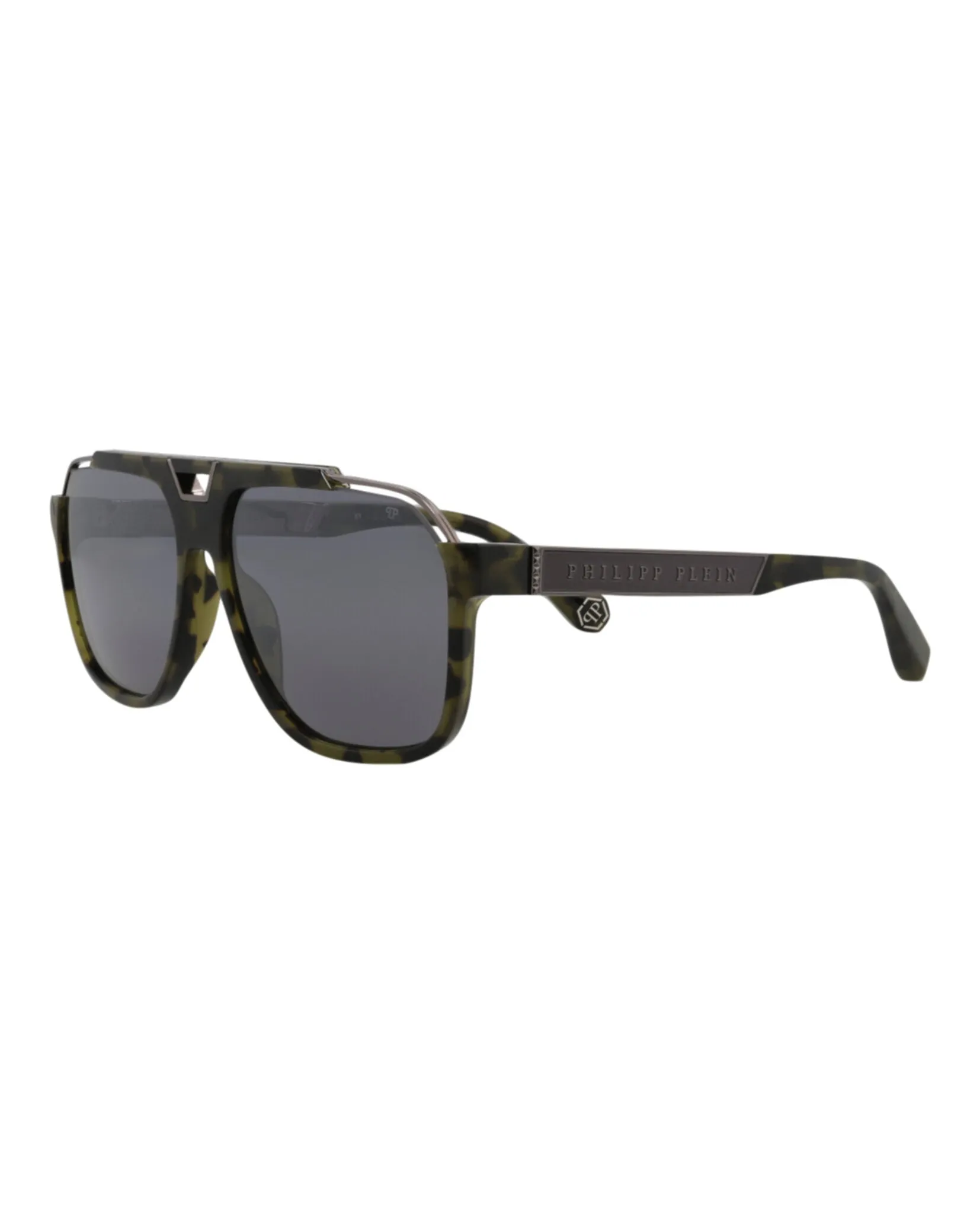 Aviator-Frame Acetate Sunglasses