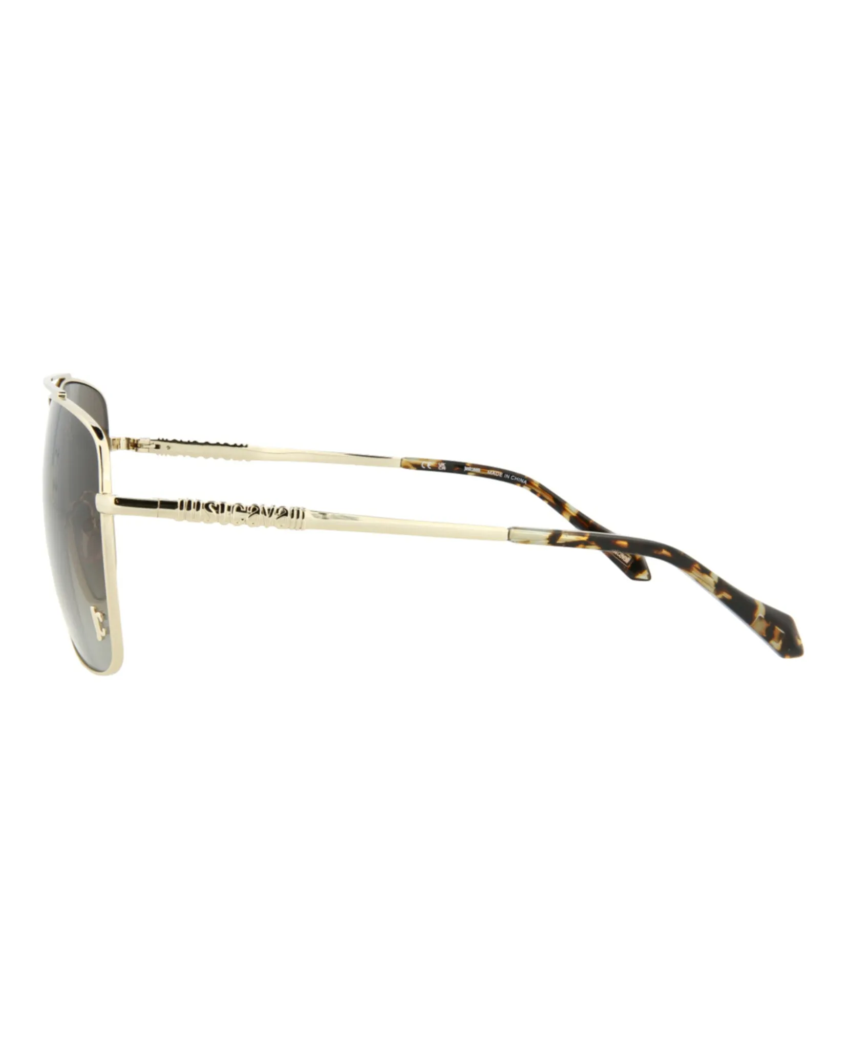 Aviator-Frame Metal Sunglasses