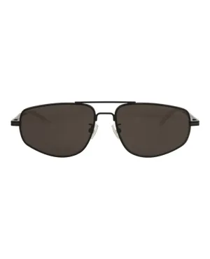 Aviator-Frame Metal Sunglasses