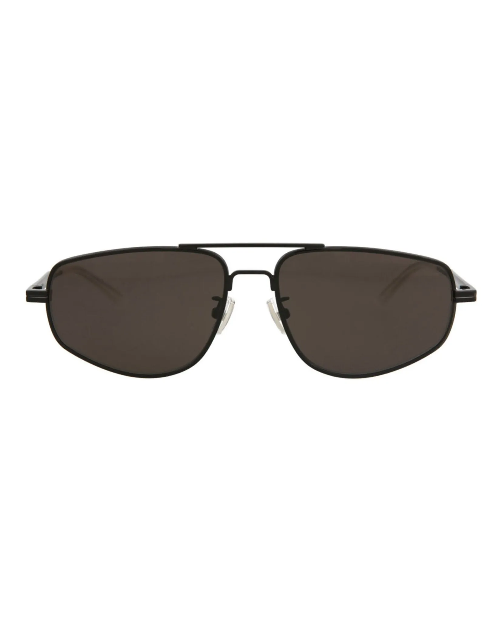 Aviator-Frame Metal Sunglasses