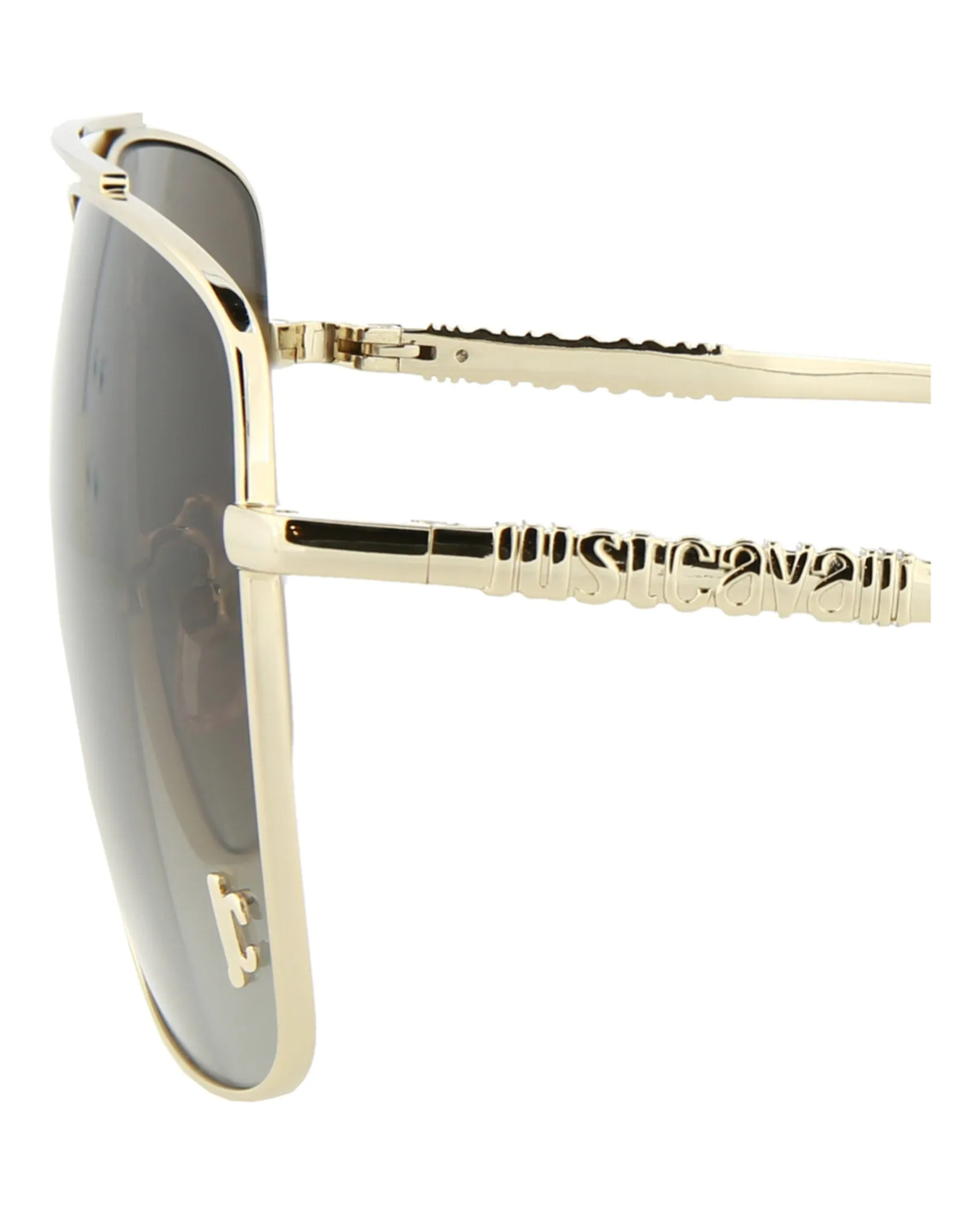 Aviator-Frame Metal Sunglasses