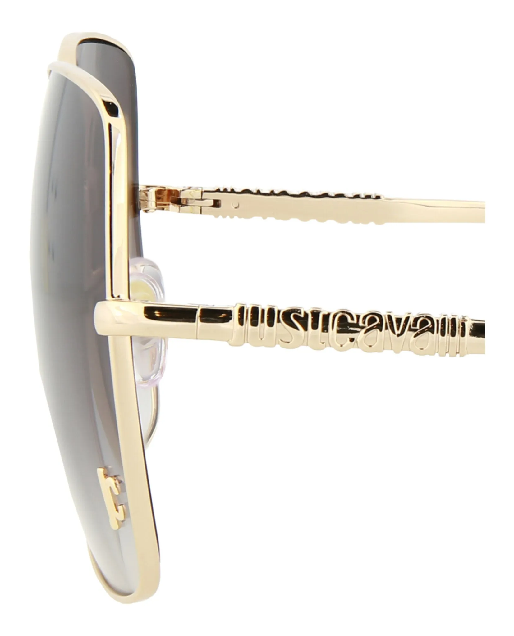 Aviator-Frame Metal Sunglasses