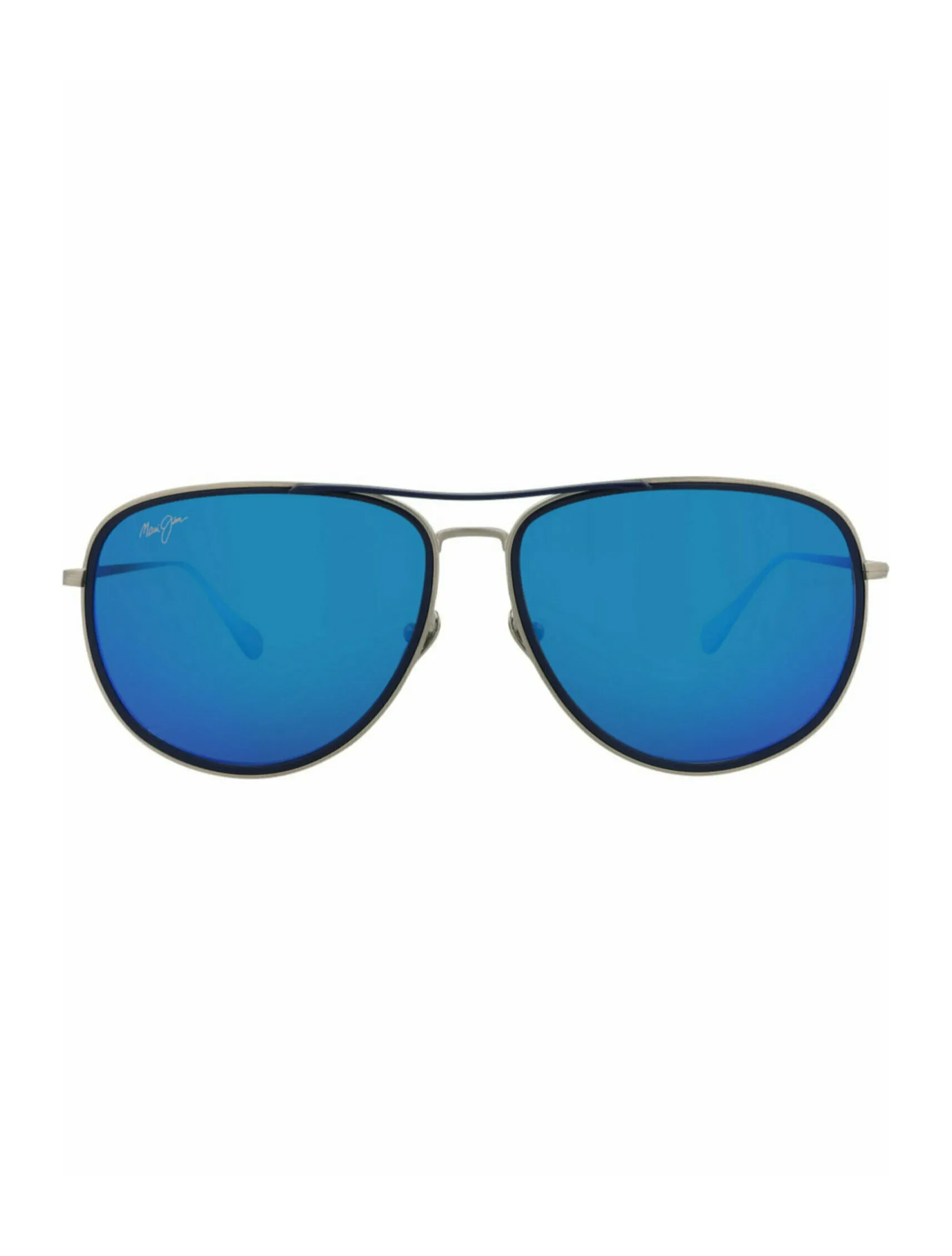 Aviator-Frame Titanium Nylon Sunglasses