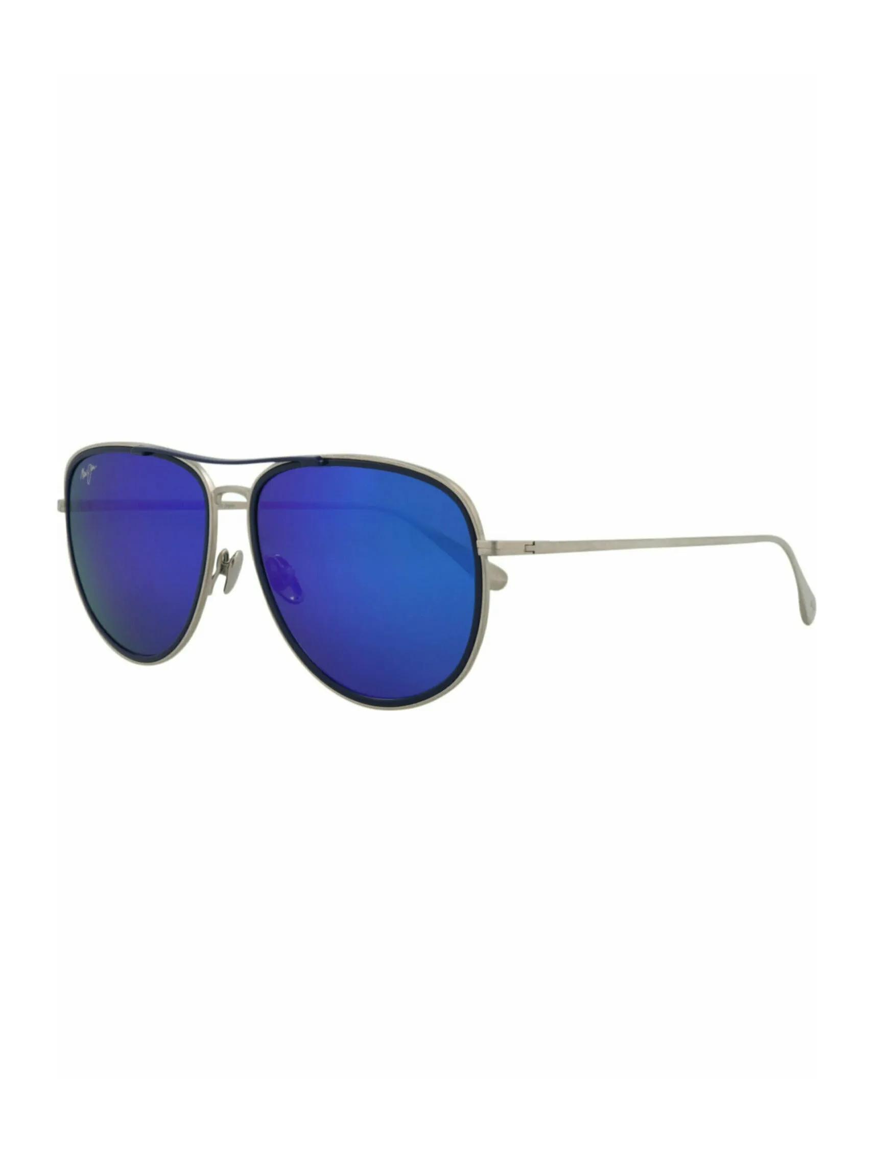 Aviator-Frame Titanium Nylon Sunglasses