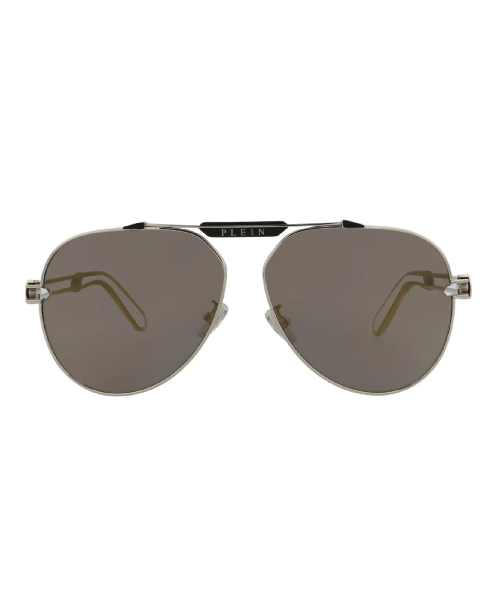 Aviator-Frame Titanium Sunglasses