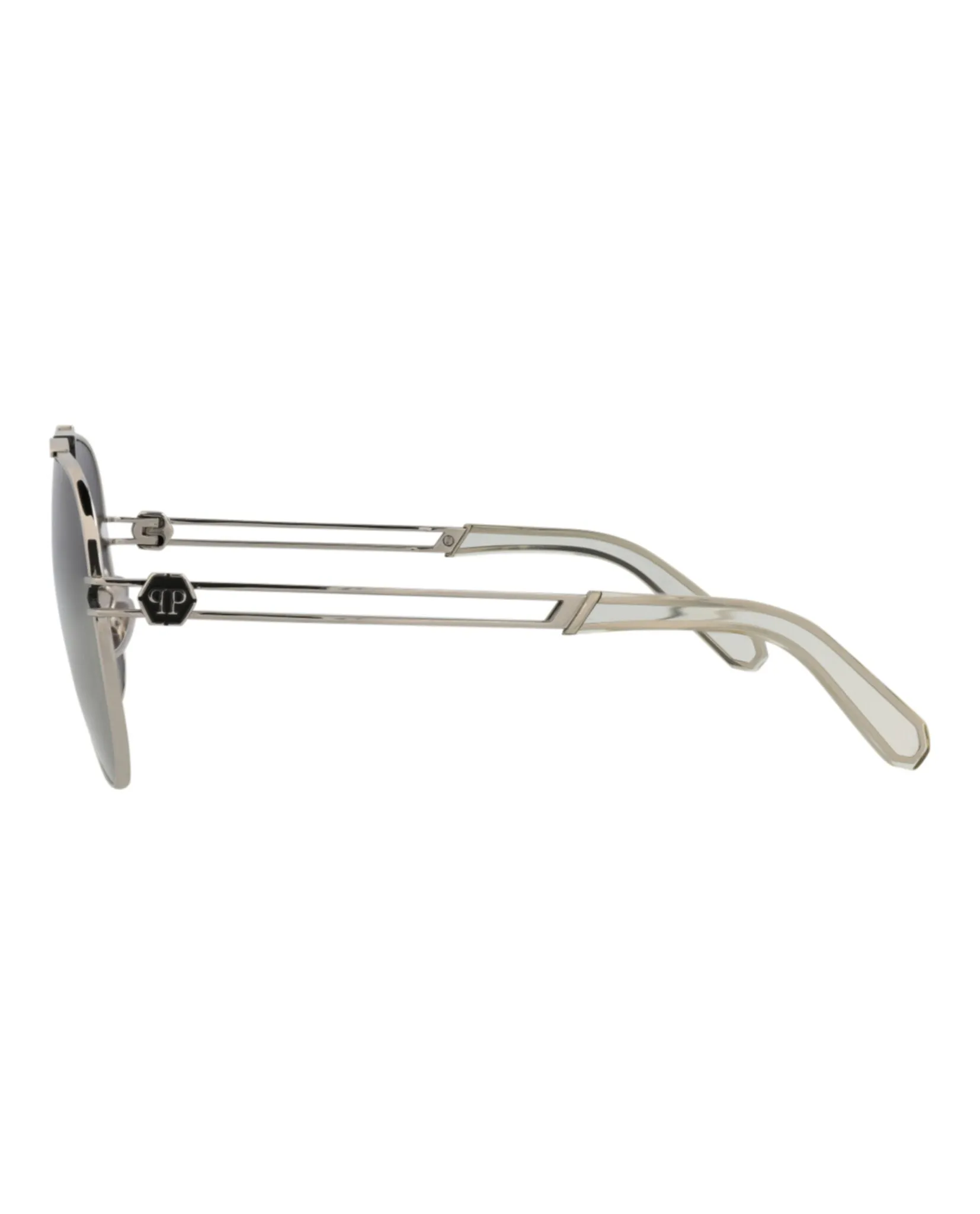Aviator-Frame Titanium Sunglasses