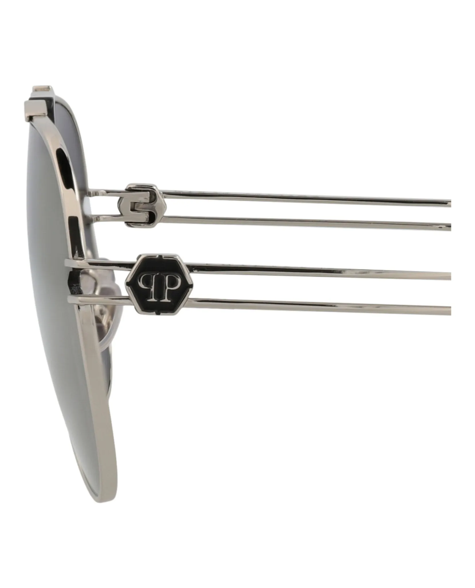 Aviator-Frame Titanium Sunglasses