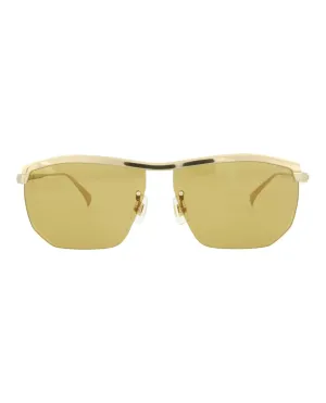 Aviator-Style Titanium Sunglasses
