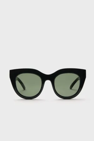 Black and Gold Air Heart Sunglasses