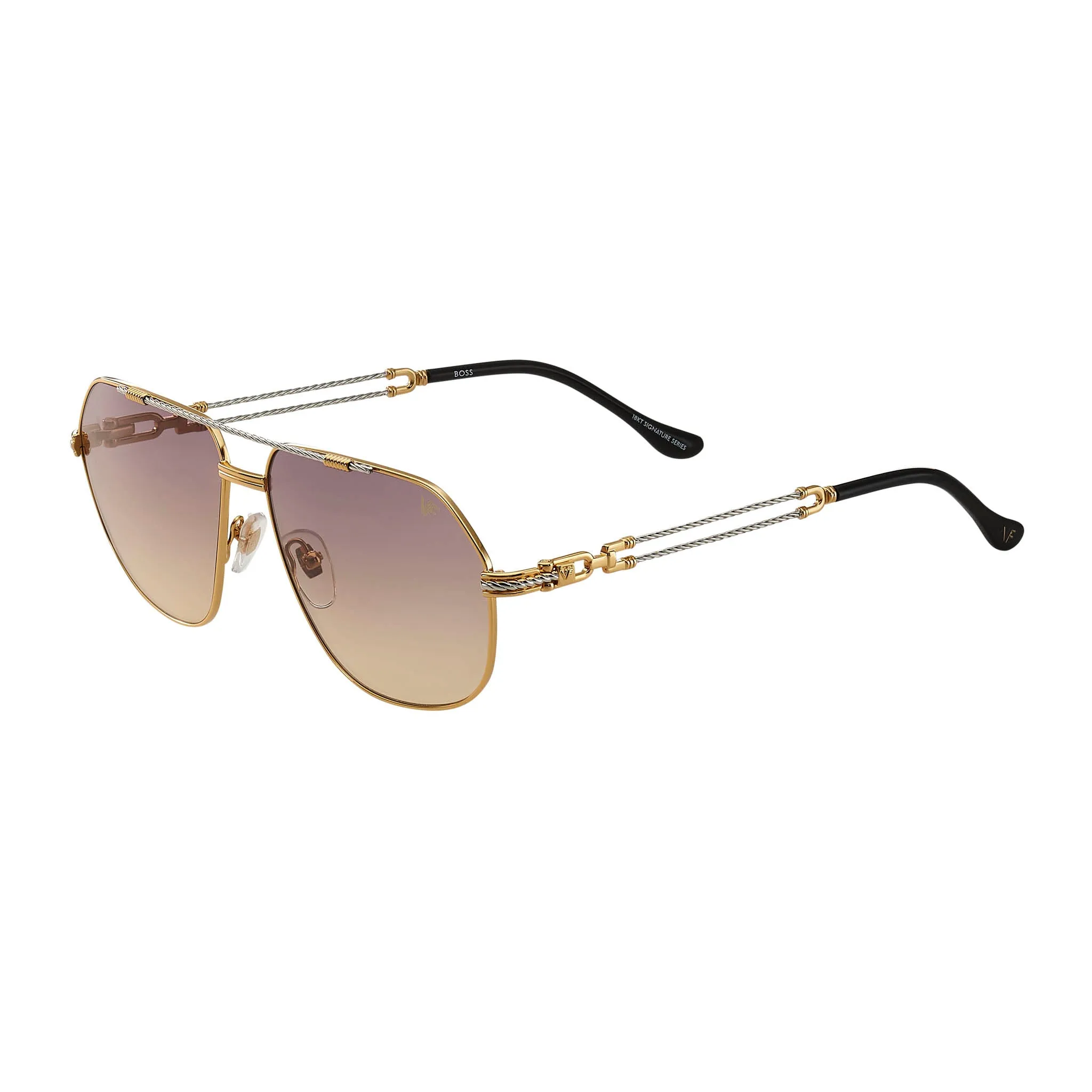 Boss Double Rope Edition 18KT Two-Tone Gold