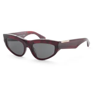 Burberry Women's 55mm Check Red Sunglasses