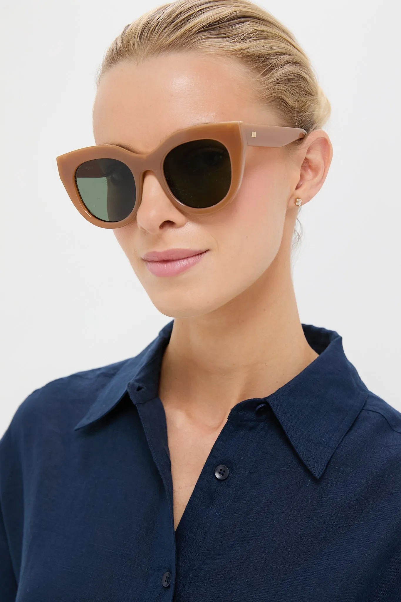 Caramel Air Heart Sunglasses
