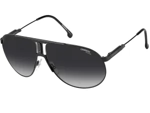 CARRERA Unisex PANAMERIKA65 Ruthenium Frame Gray Polarized Aviator Sunglasses
