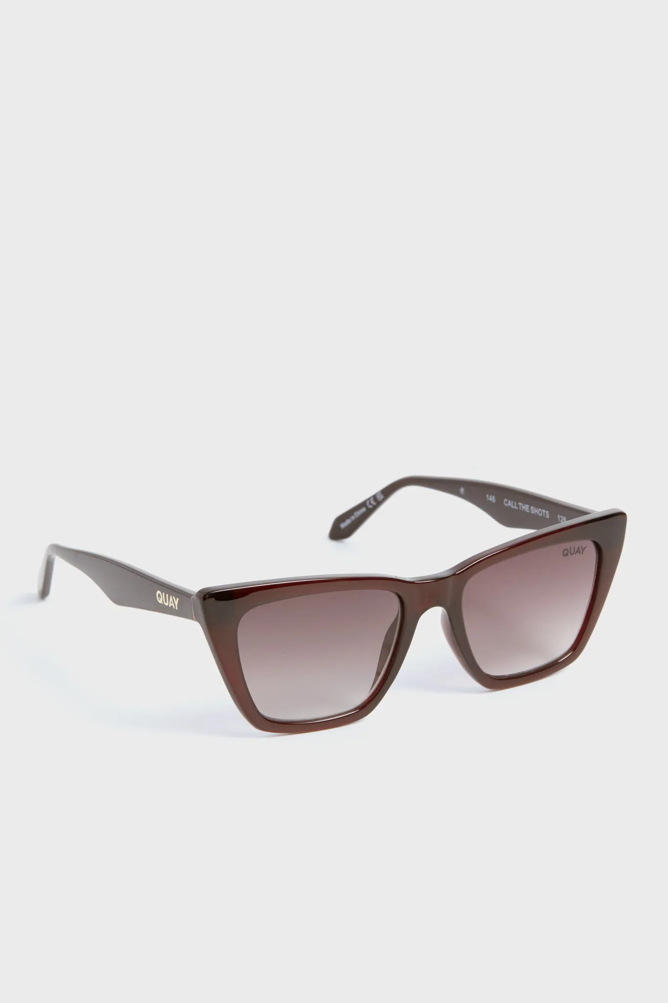 Chocolate Call The Shots Sunglasses