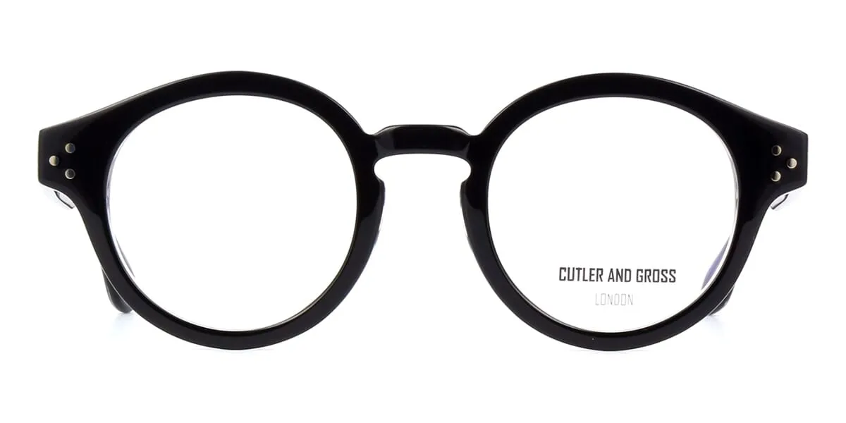Cutler and Gross 1291/2 01 Black on Crystal