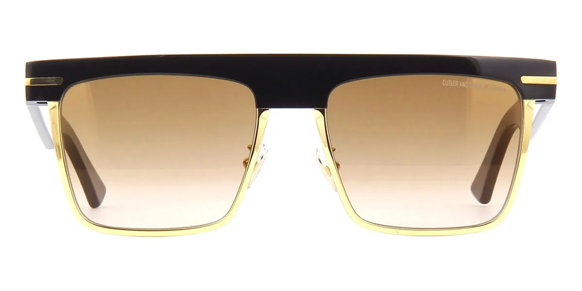 Cutler and Gross Sun 1359 01 Black and Gold