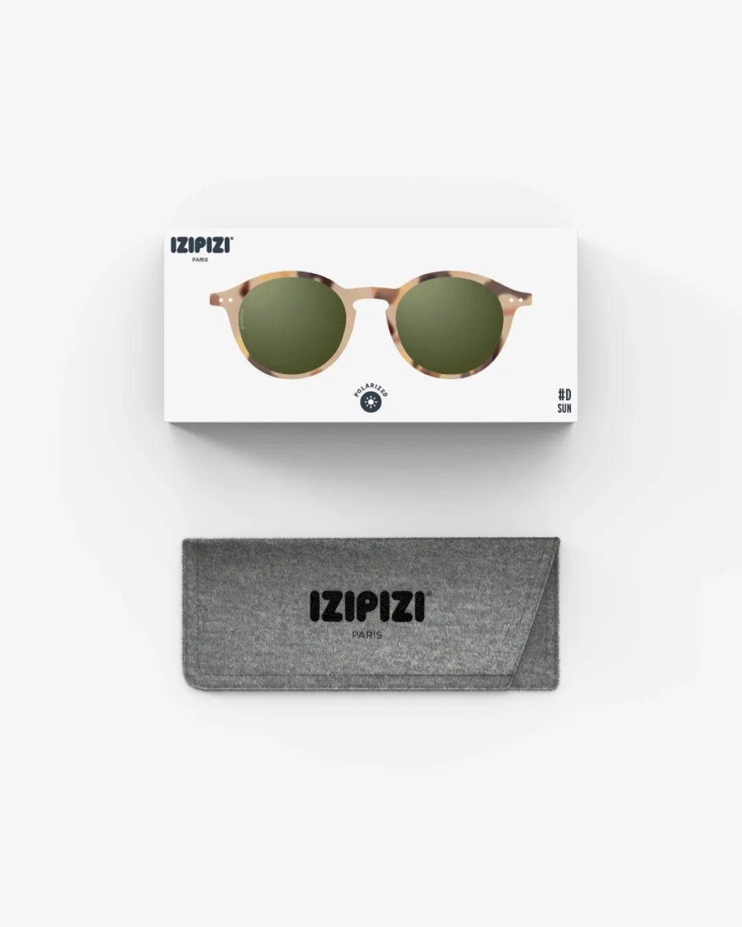 #D Sunglasses Polarized - Light Tortoise