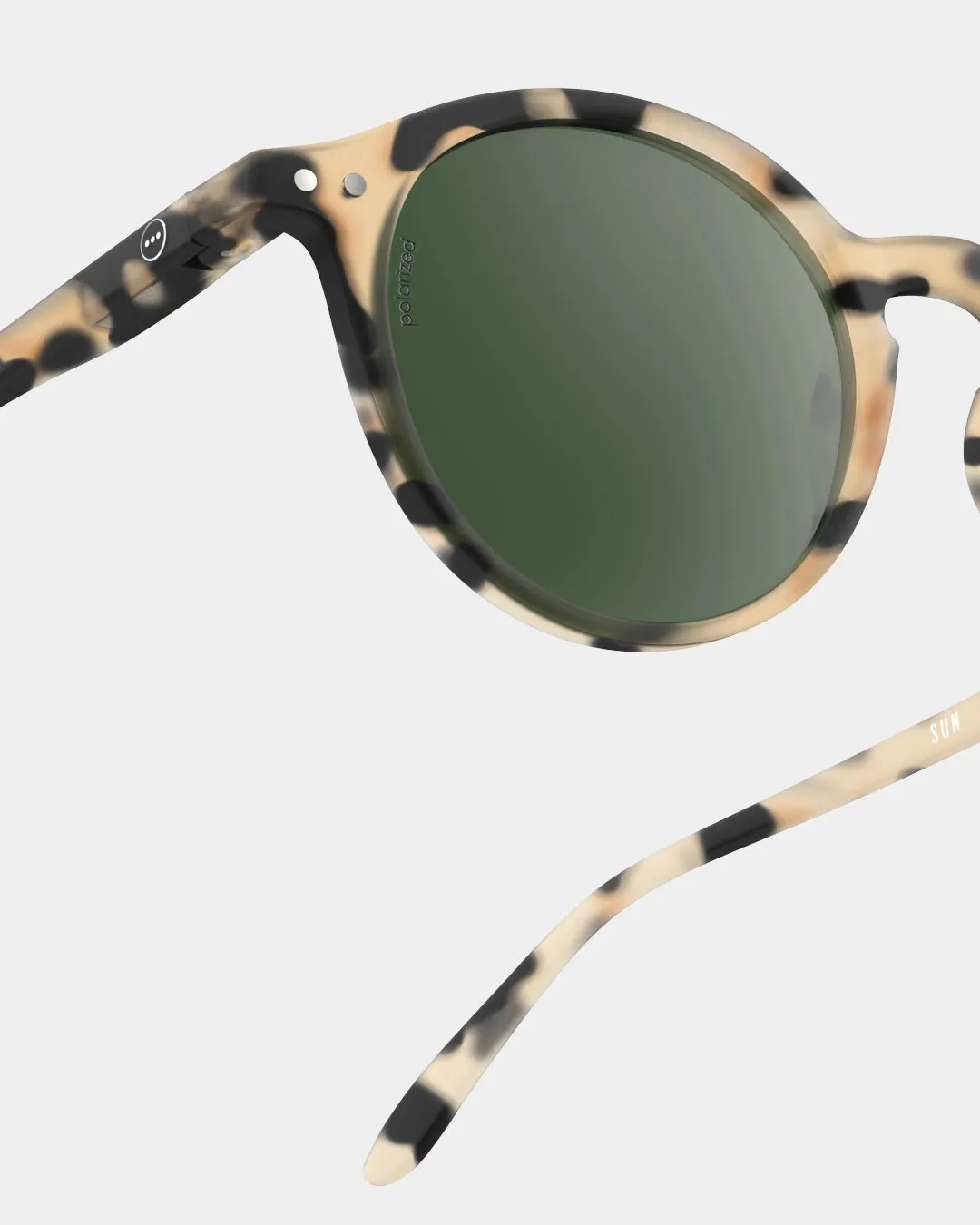#D Sunglasses Polarized - Light Tortoise