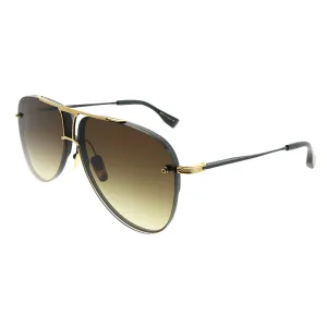 Dita Decade-Two DRX-2082-B-BLK-GLD-62 Unisex Aviator Sunglasses