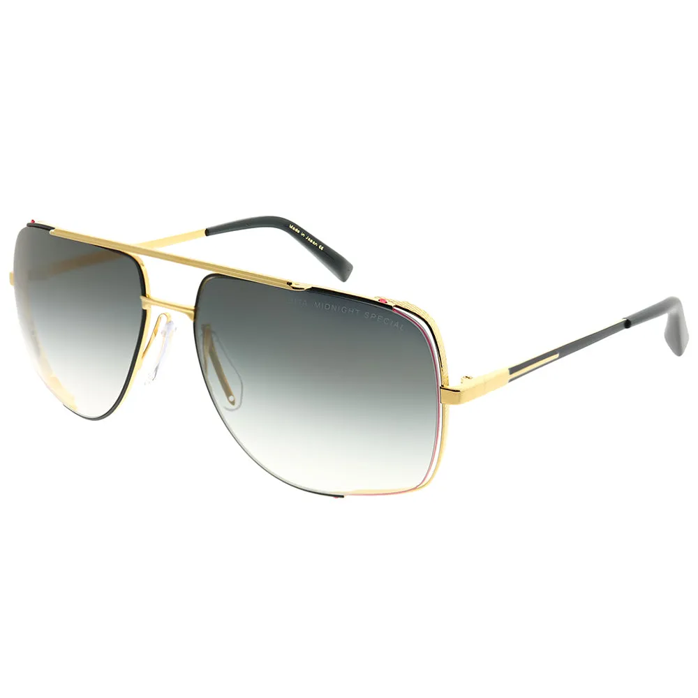Dita Midnight Special DRX-2010-L-GLD-BLK-60 Unisex Aviator Sunglasses