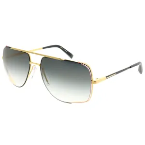 Dita Midnight Special DRX-2010-L-GLD-BLK-60 Unisex Aviator Sunglasses