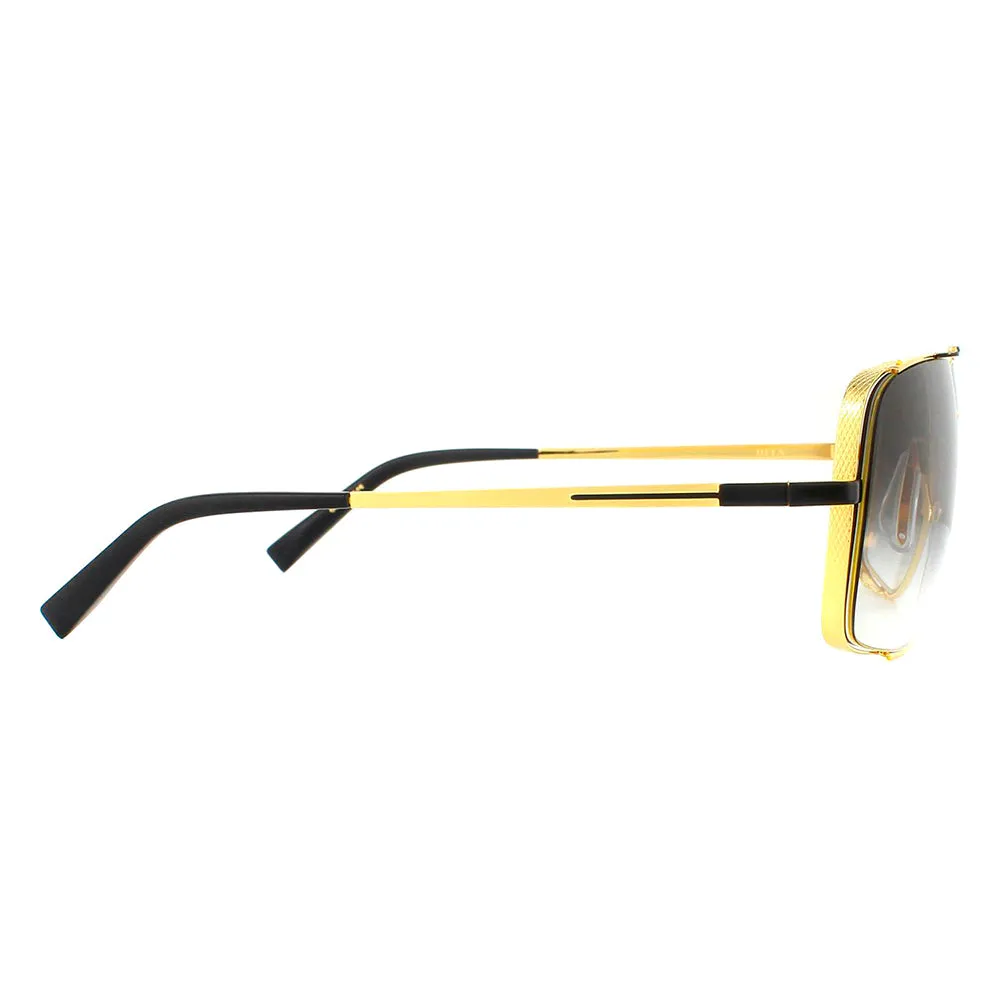 Dita MIDNIGHT SPECIAL DT DRX-2010-M-BLK-GLD-60-Z Unisex Aviator Sunglasses