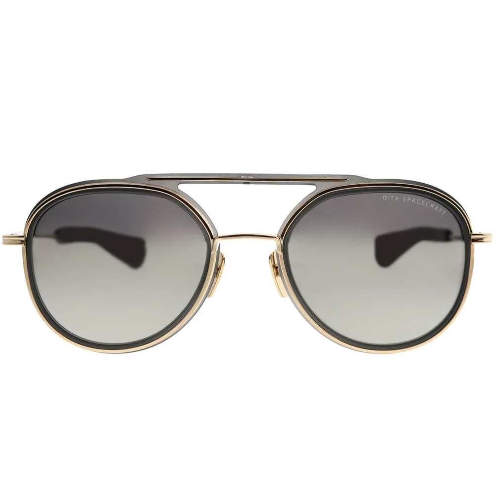 Dita Spacecraft 19017-C-GRY-GLD-52 Unisex Aviator Sunglasses