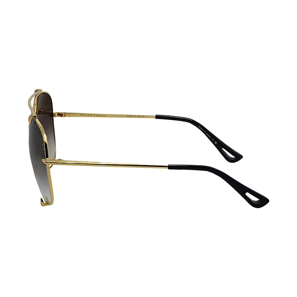 Dita TALON DT 23007-D-18K-62-Z Unisex Aviator Sunglasses