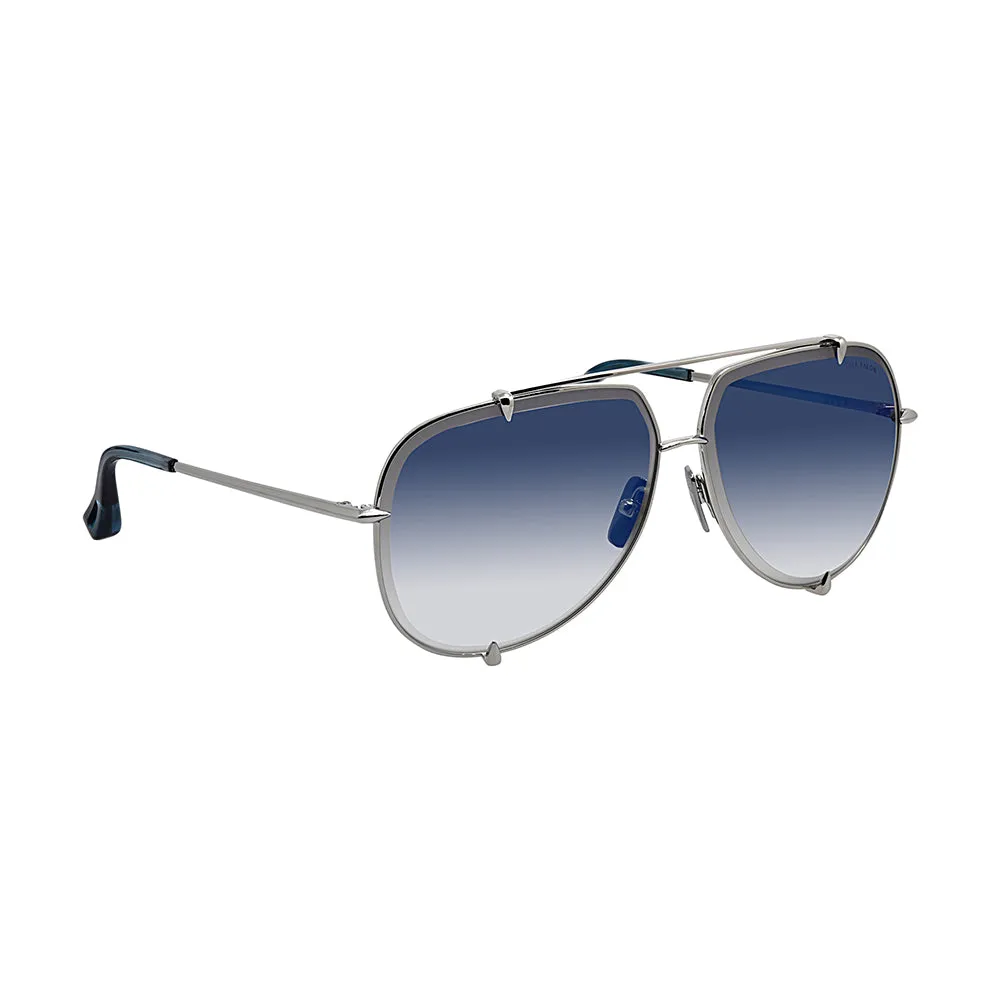 Dita TALON DT 23007-E-SLV-62 Unisex Aviator Sunglasses