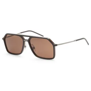Dolce & Gabbana Men's Sunglasses Brown 59mm Sunglasses