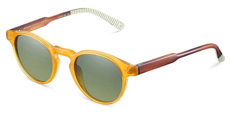 Etnia Barcelona Vintage Collection Mission District Sun II YWHV - As Seen on Kate Mara & Kim Catrall