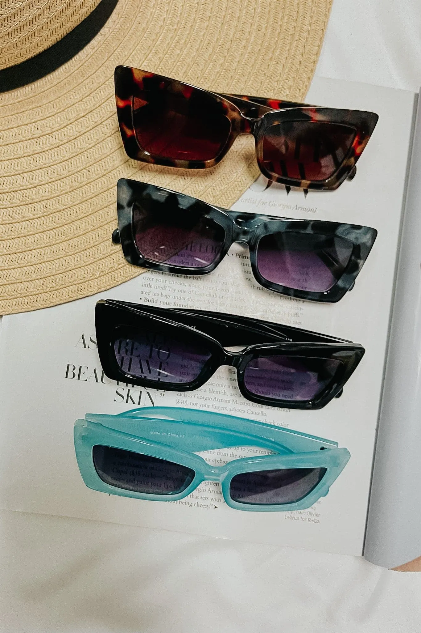 Fierce Feeling Cat Eye Sunglasses - FINAL SALE