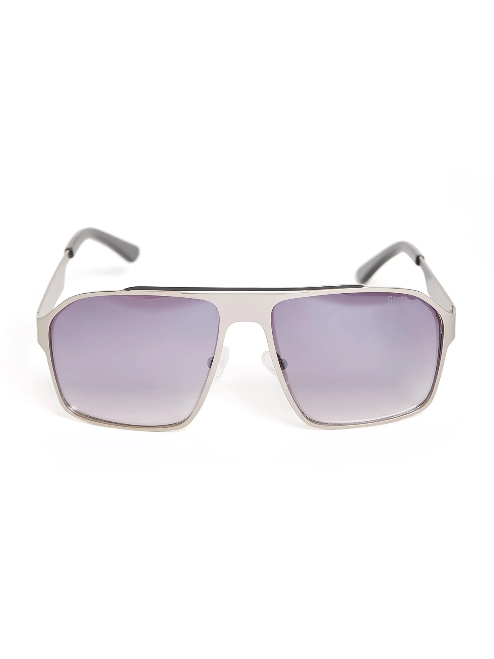 Flat Aviator Metal Sunglasses