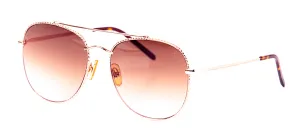 FUBU Frames Yonkers Pink Round Sunglasses