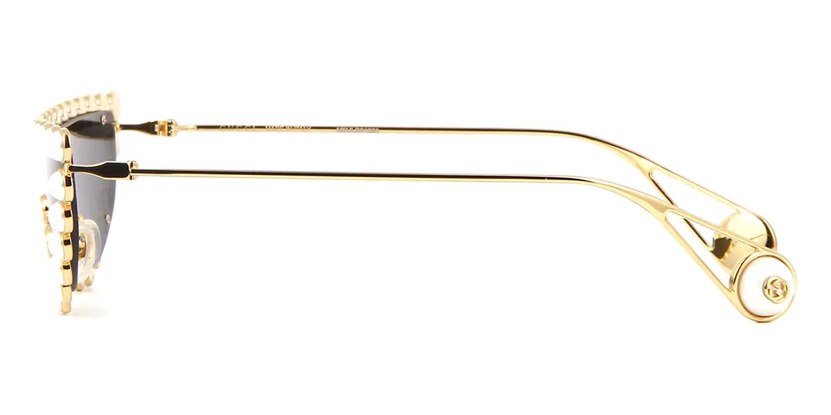 Gucci Hollywood Forever GG0364S 004 Gold with Pearl - As Seen On Kylie Jenner