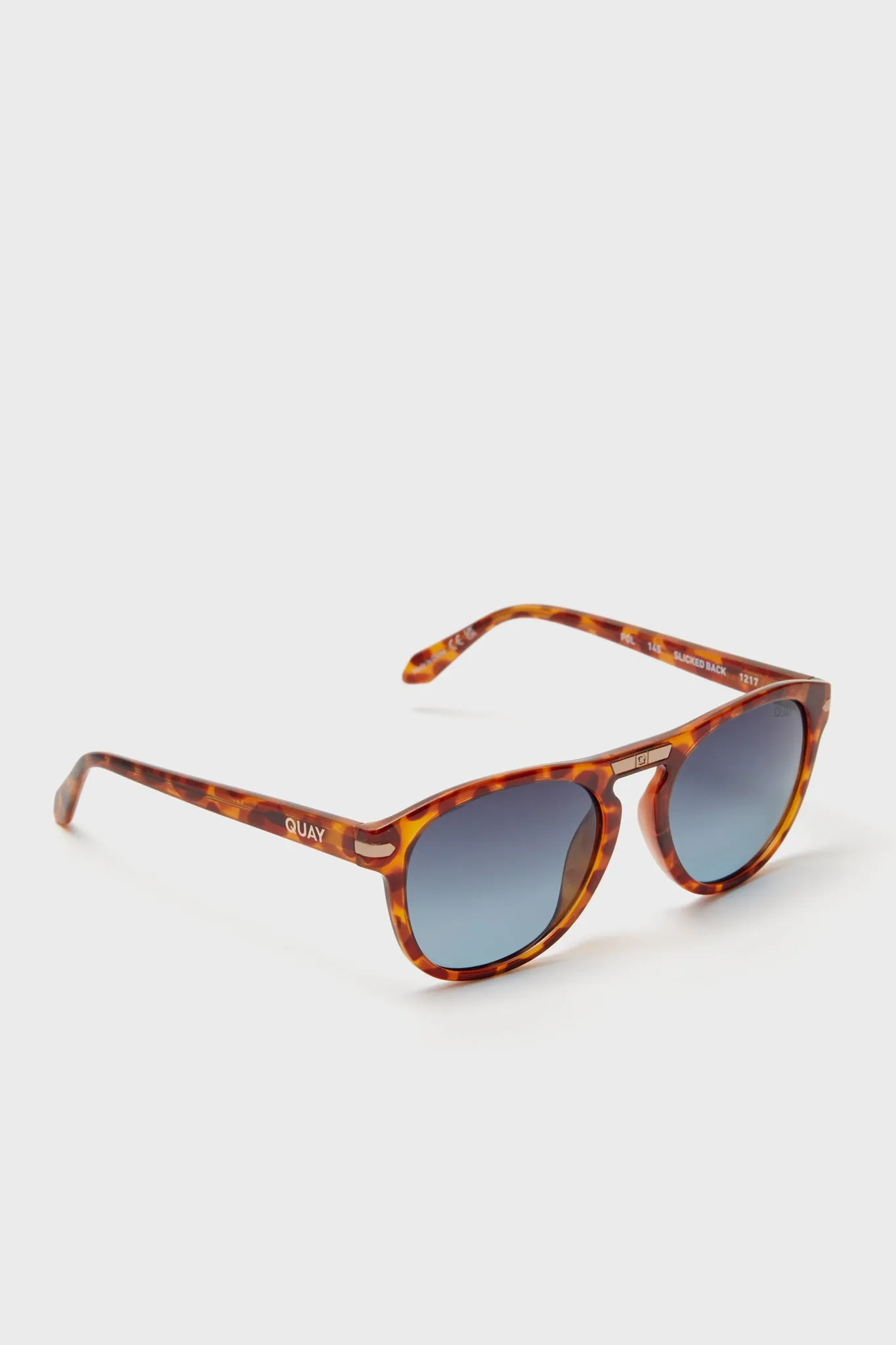 Honey Tort Slicked Back Sunglasses