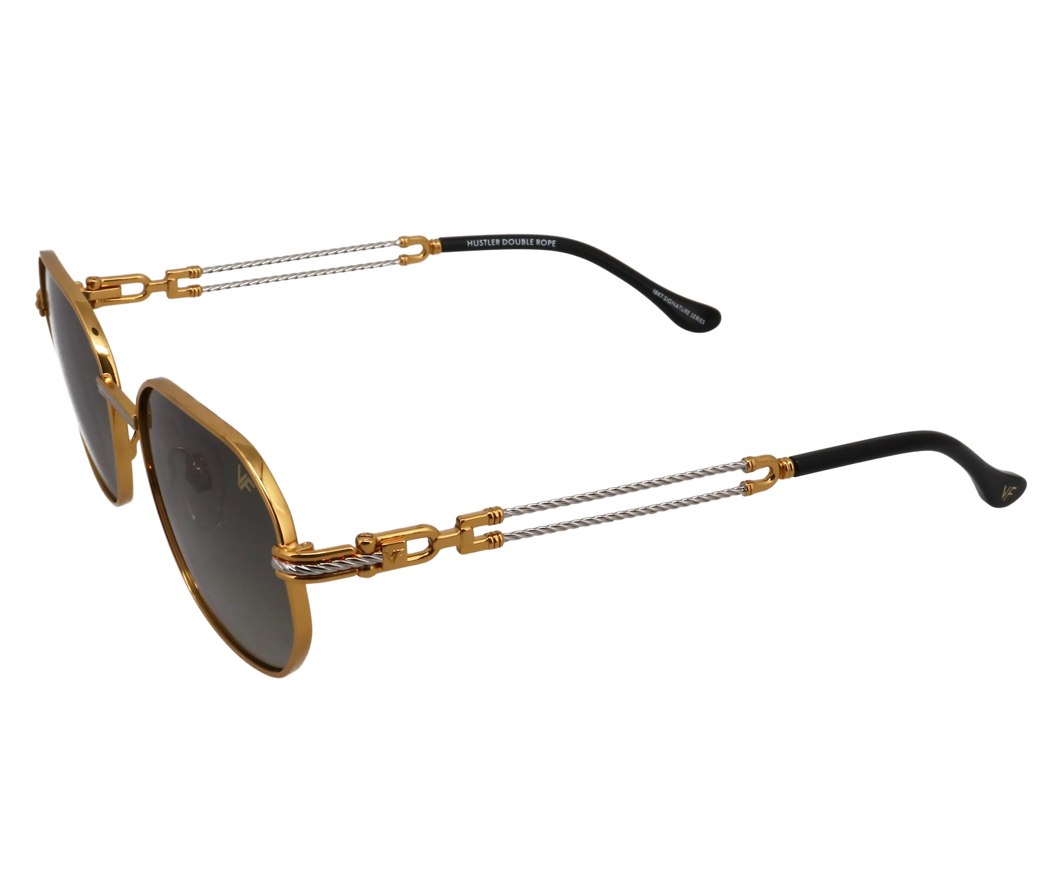 Hustler Double Rope Edition 18KT Two-Tone Gold