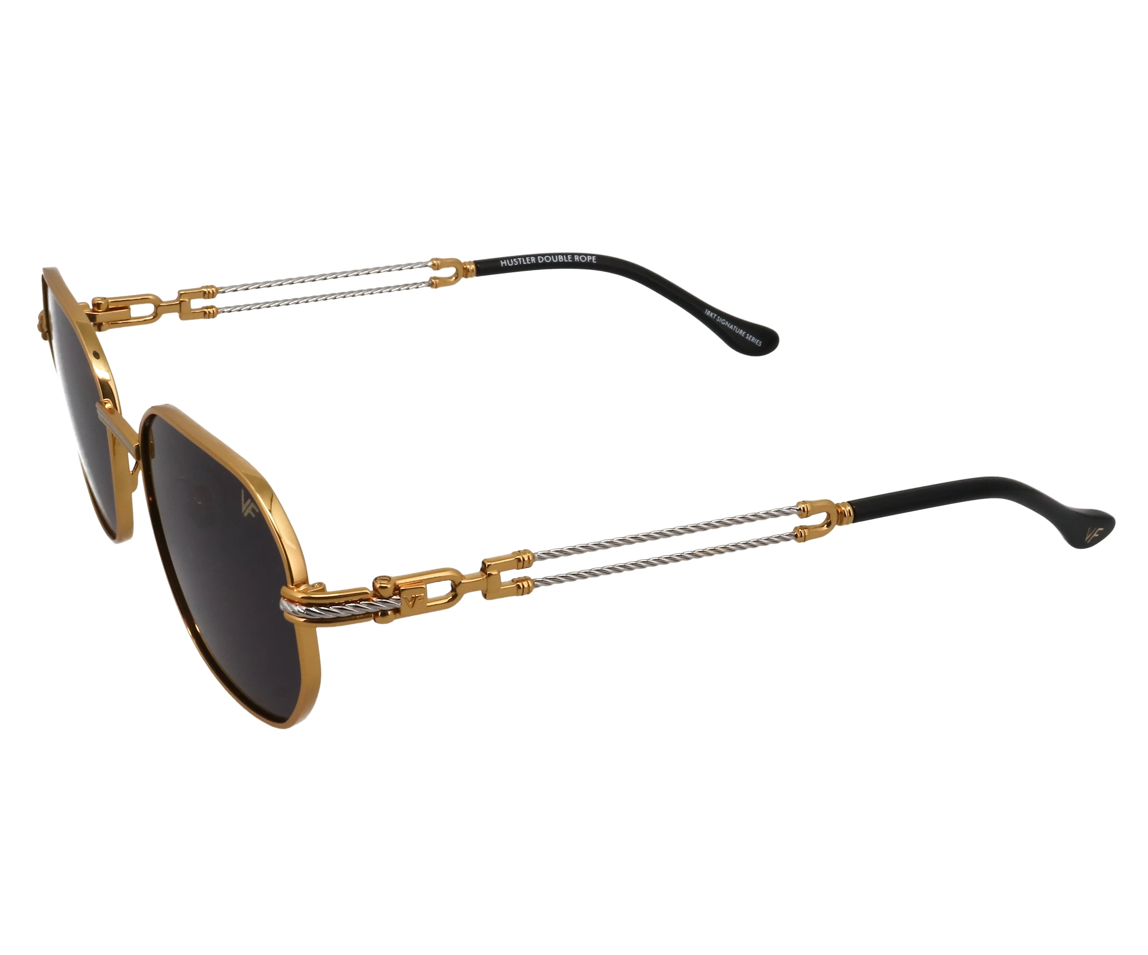 Hustler Double Rope Edition 18KT Two-Tone Gold