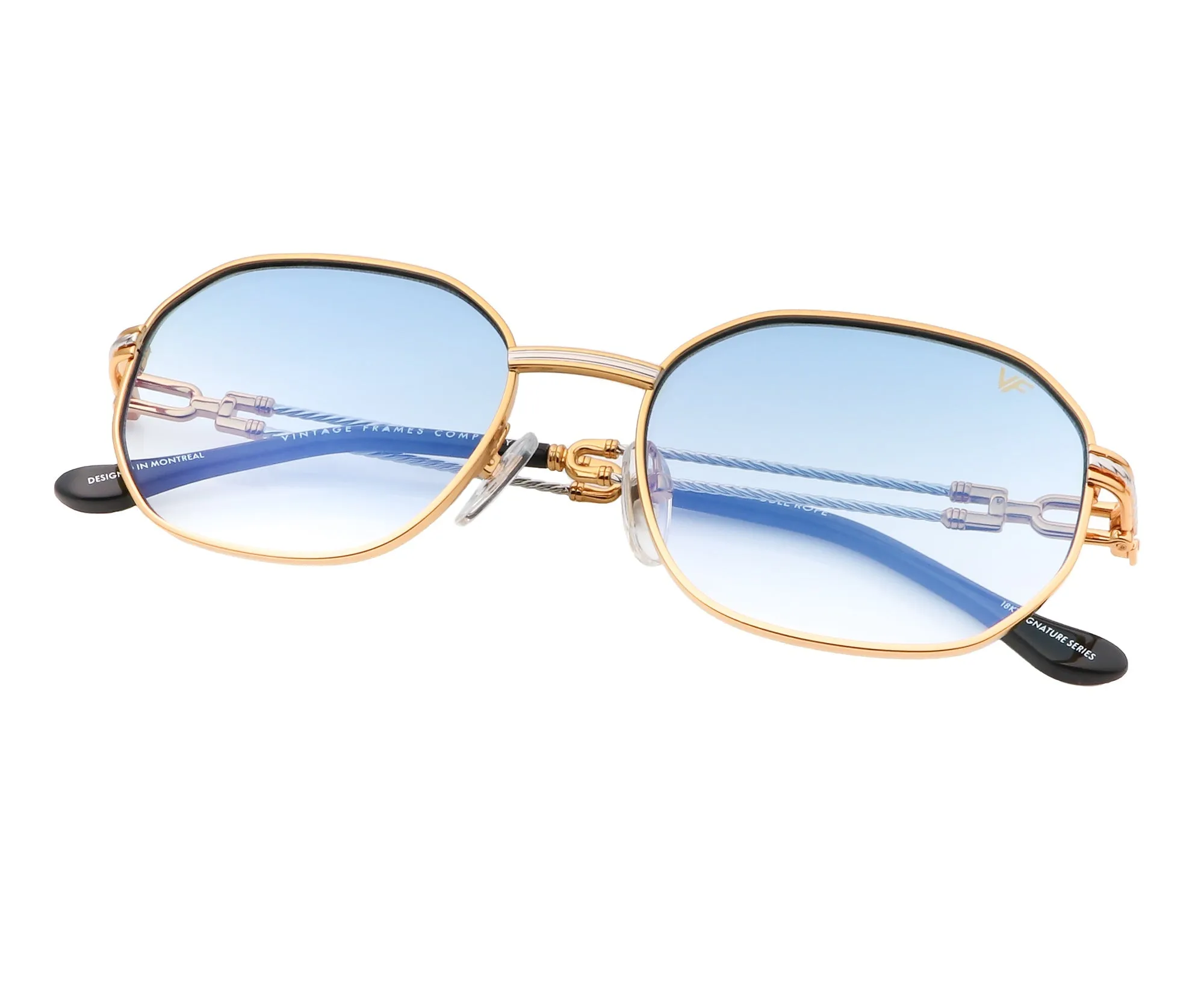 Hustler Double Rope Edition 18KT Two-Tone Gold
