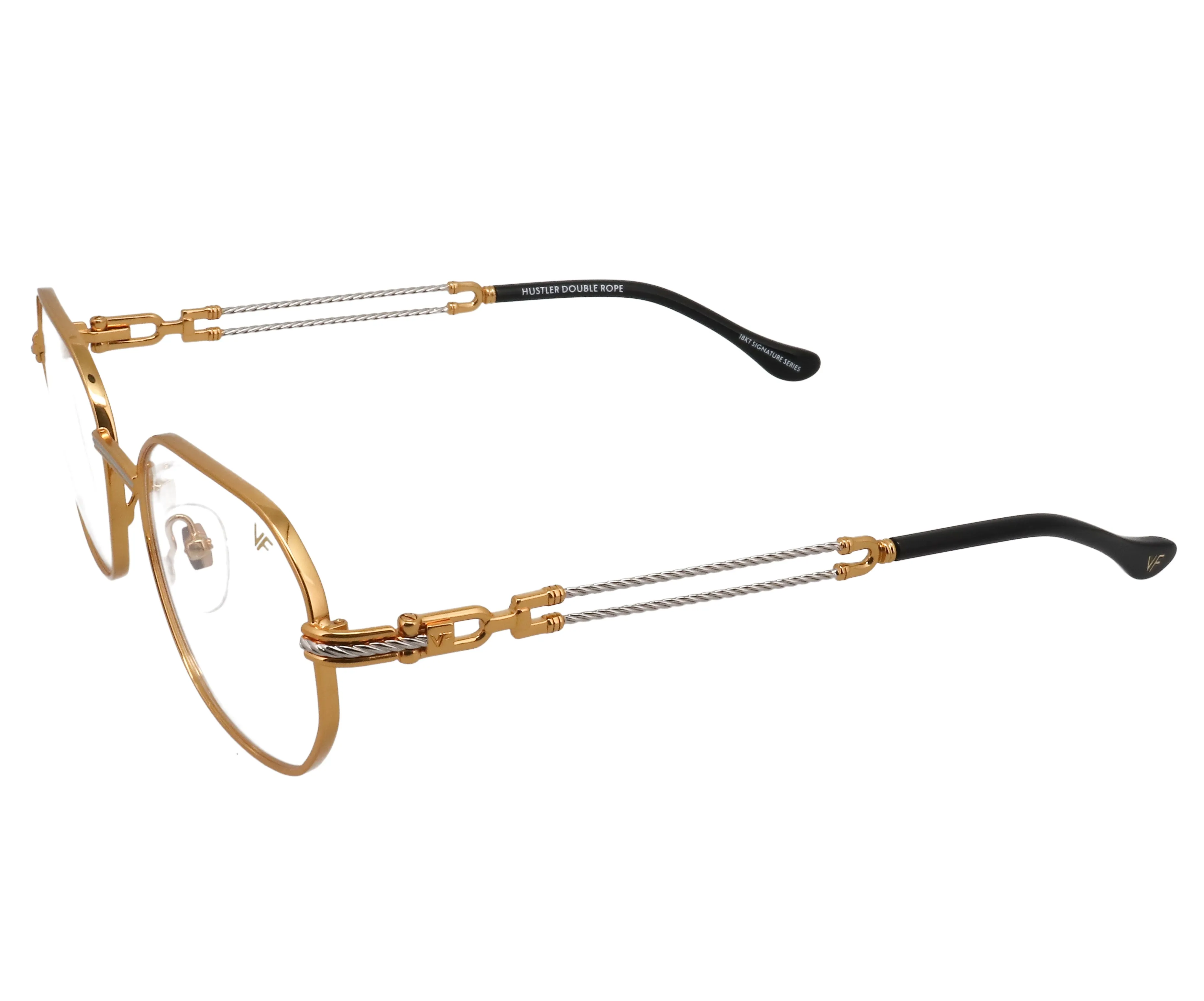 Hustler Double Rope Edition 18KT Two-Tone Gold