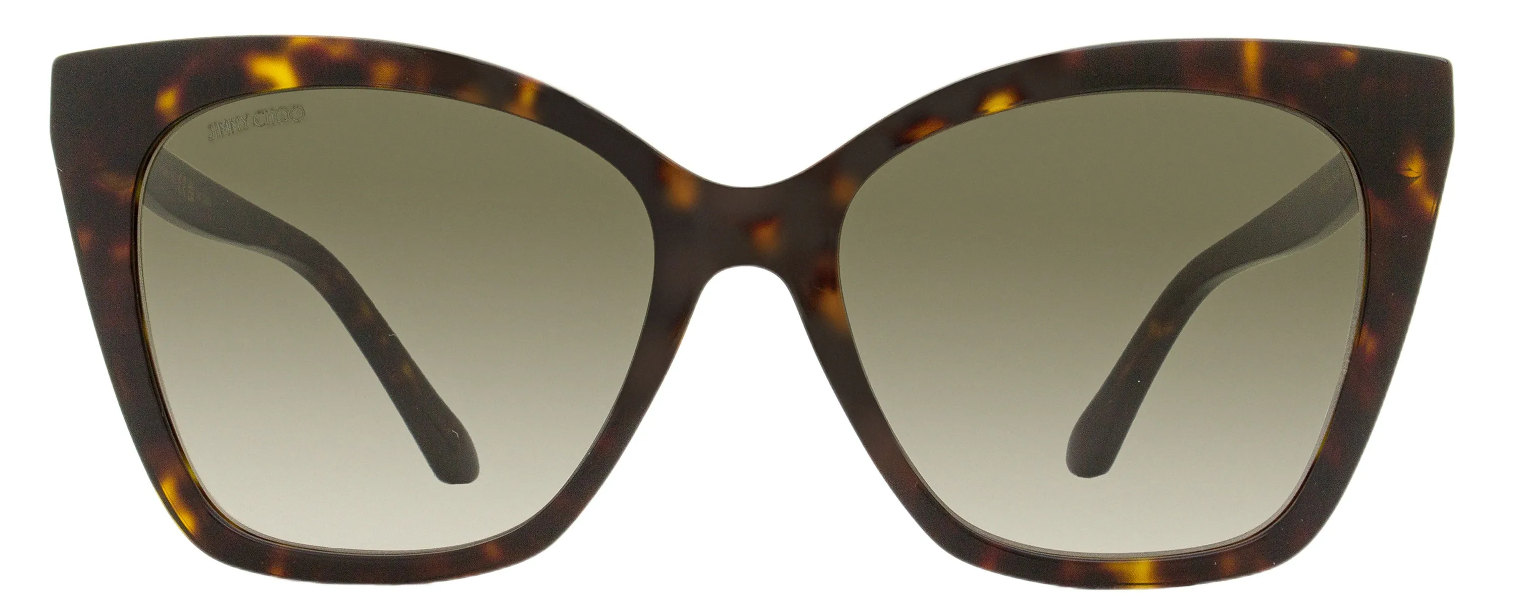 Jimmy Choo Women's Cat Eye Sunglasses Rua /G 086HA Havana 56mm