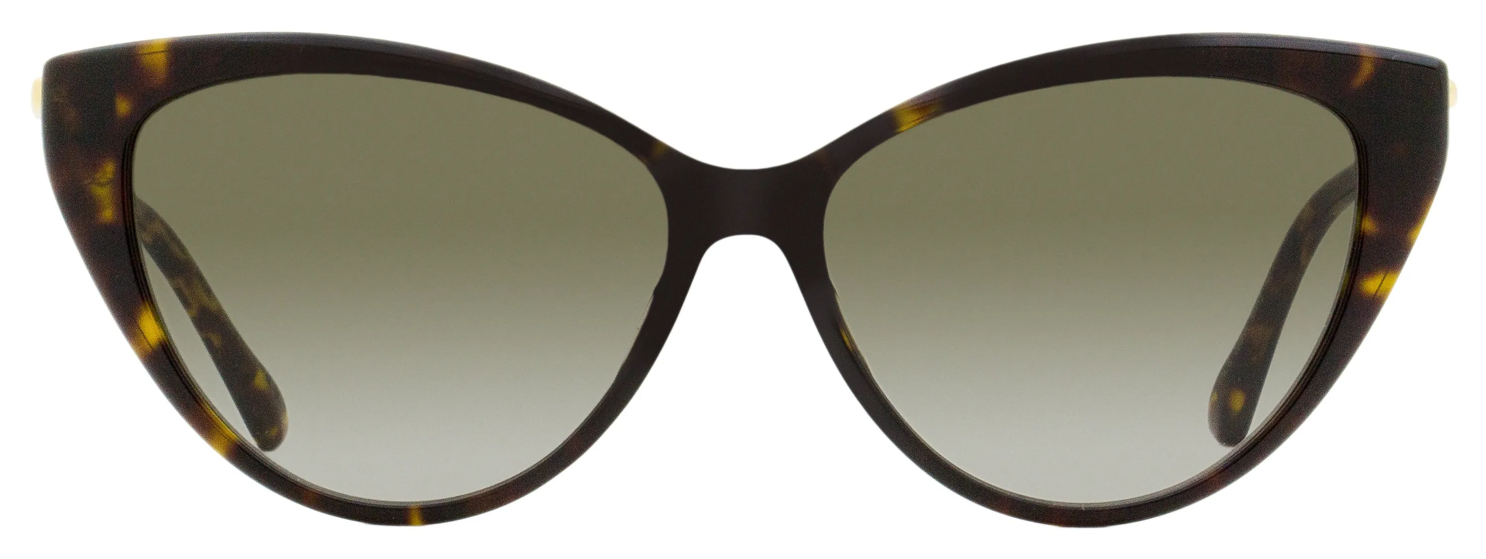 Jimmy Choo Women's Cat Eye Sunglasses Val 086HA Havana/Gold 57mm