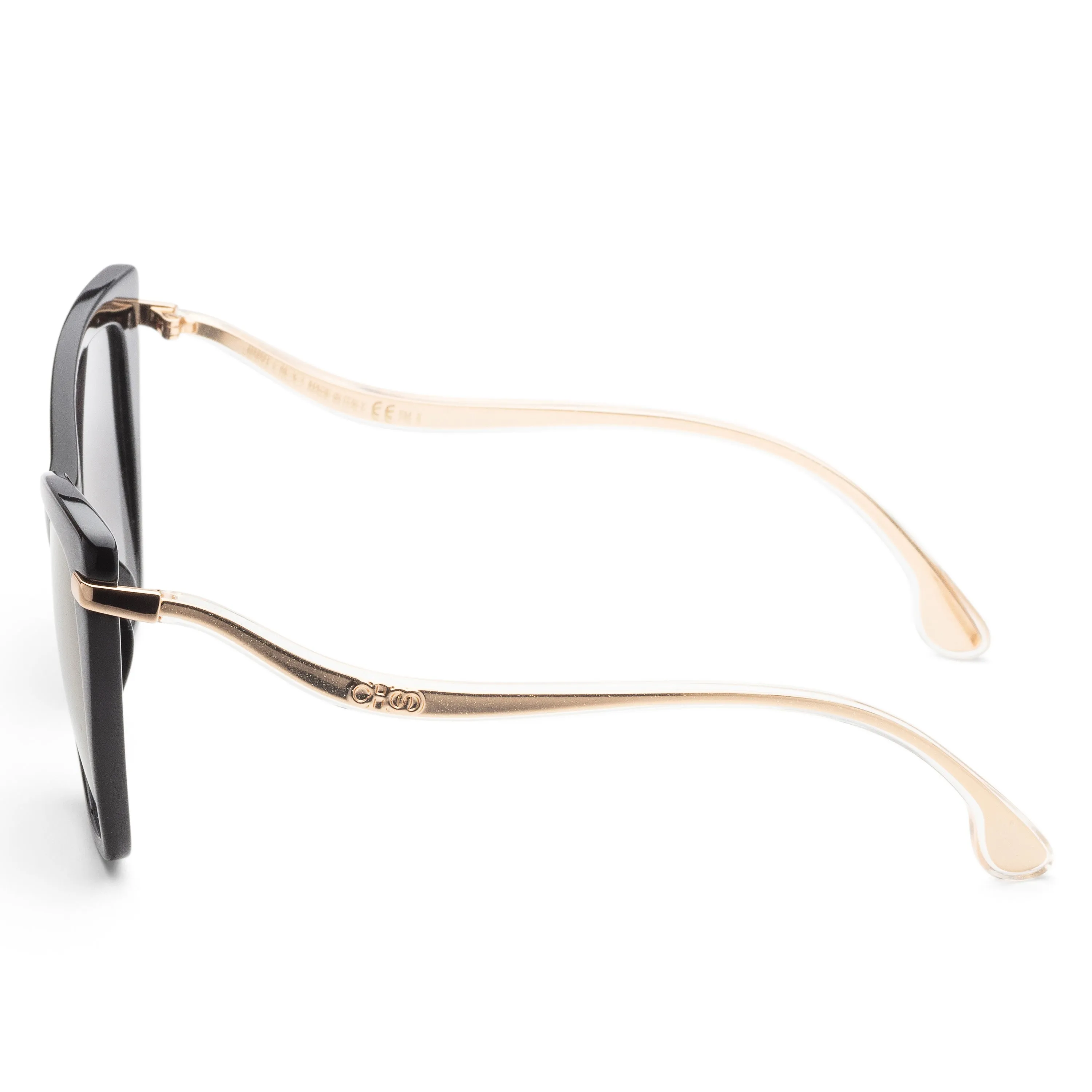 Jimmy Choo Women's SELBYGS-0807-FQ 57mm Black Sunglasses