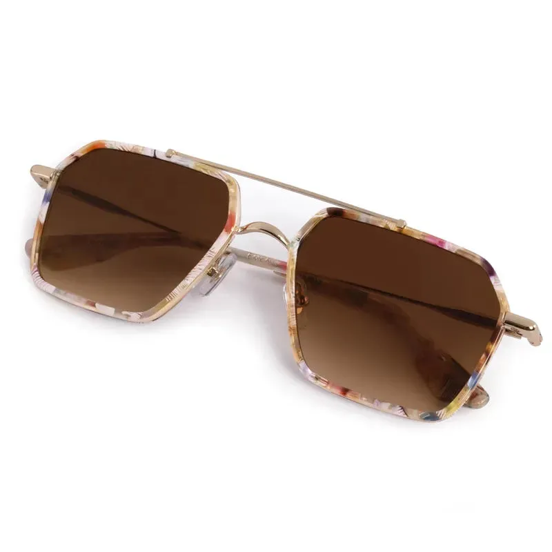 Krewe Emery Sunglasses - 12K   Glace