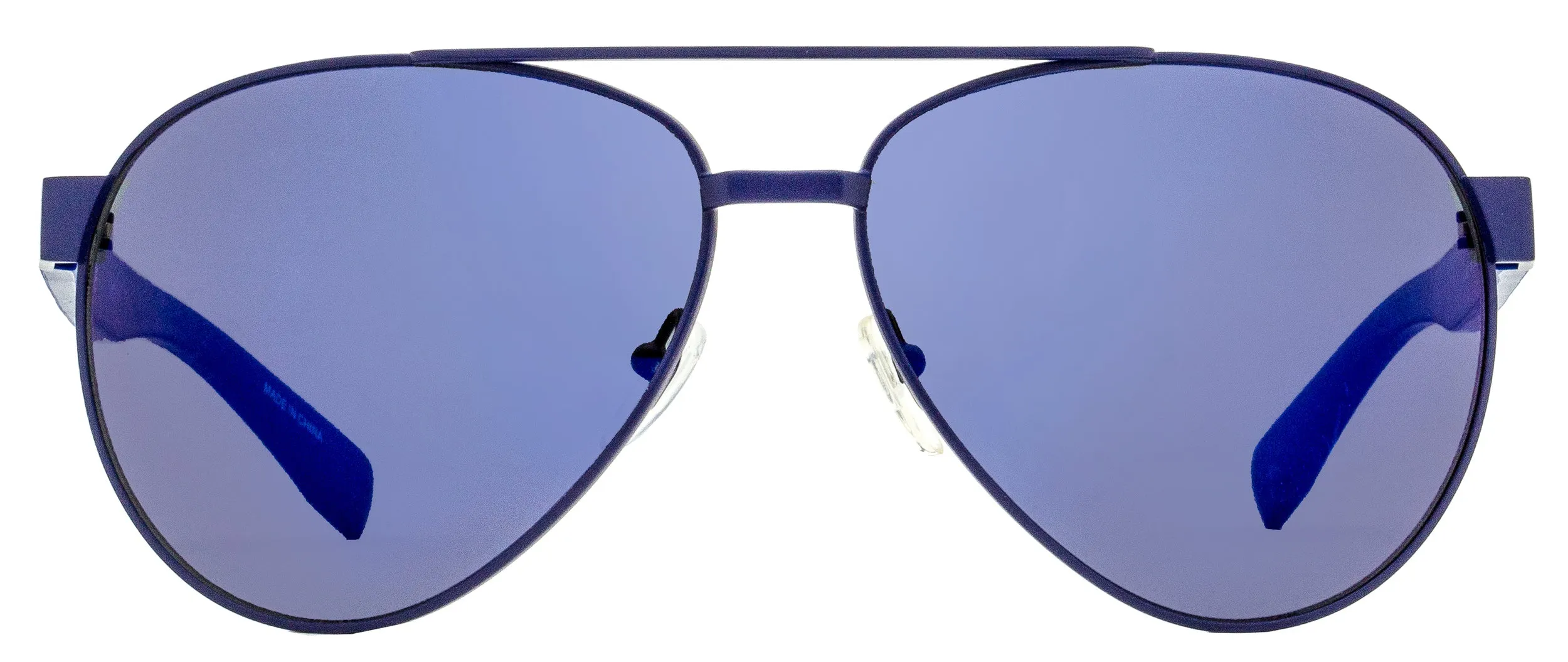 Lacoste Unisex Aviator Sunglasses L185S 424 Matte Navy 60mm