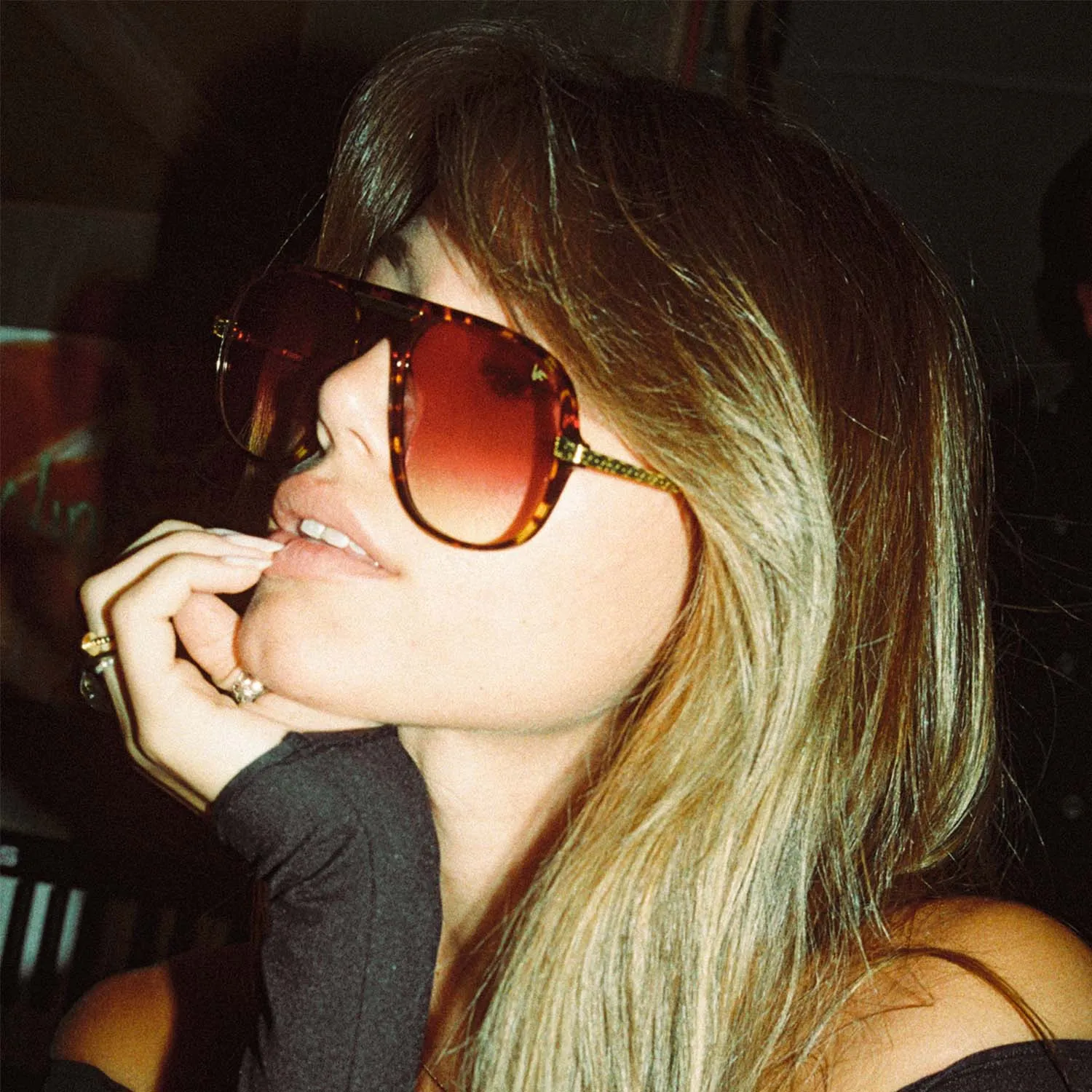 Lucky Brown Tortoise Acetate