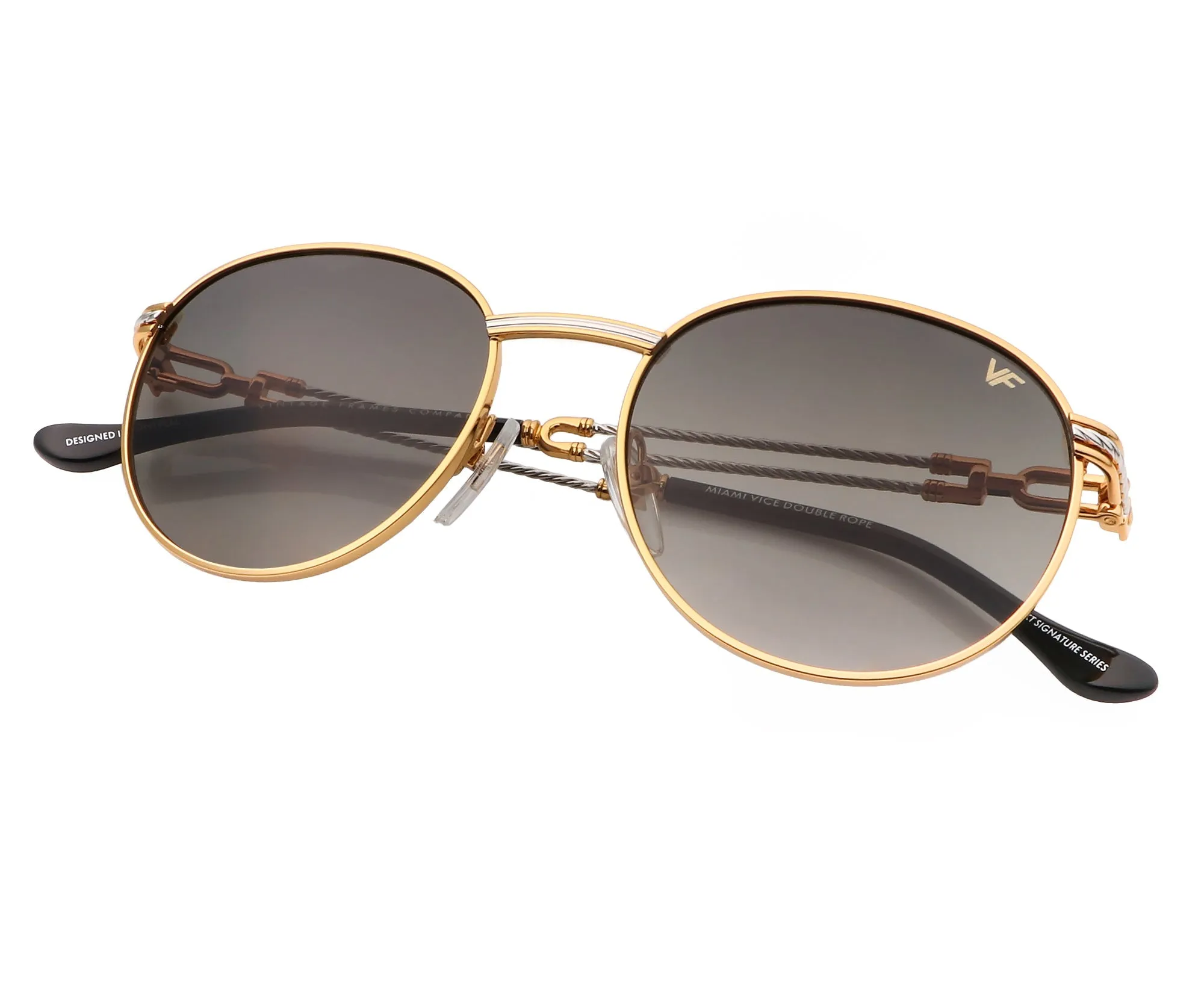 Miami Vice Double Rope Edition 18KT Two-Tone Gold