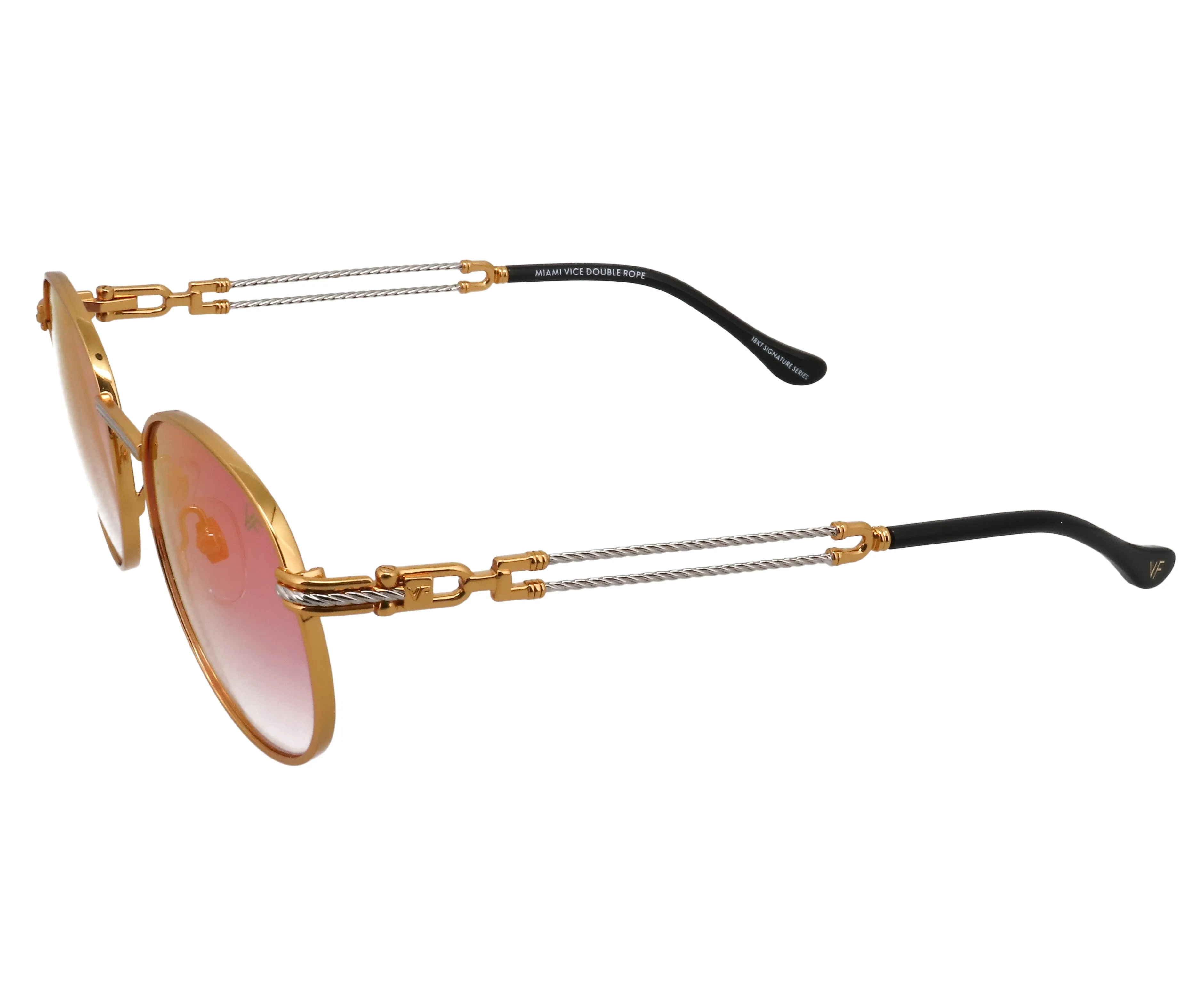 Miami Vice Double Rope Edition 18KT Two-Tone Gold