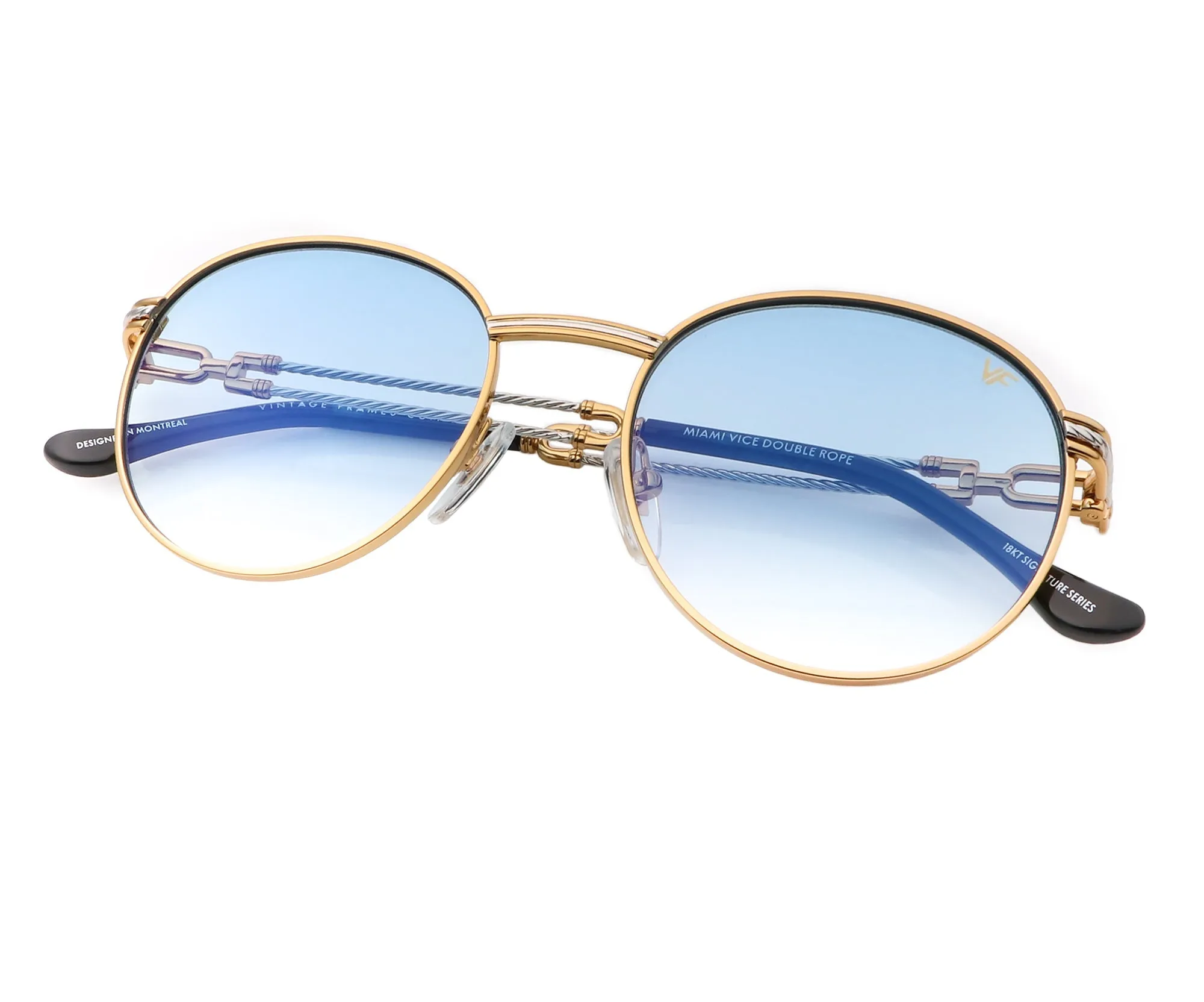 Miami Vice Double Rope Edition 18KT Two-Tone Gold